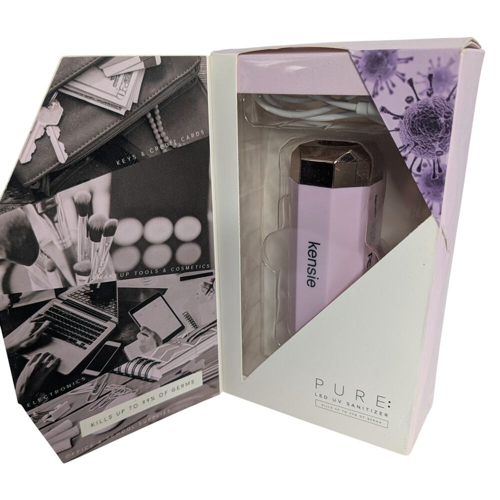 The Kensie Pure Led UV Sanitizer Wand Pink